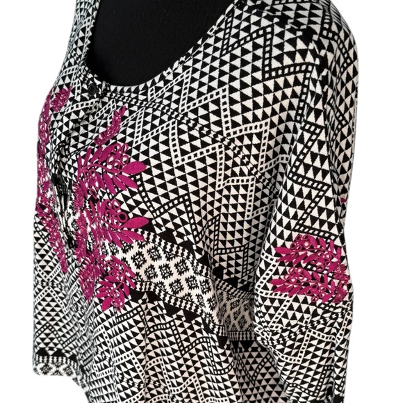 MAEVE Anthropologie Southwestern-Inspired Top, Size Small - Picture 4 of 8